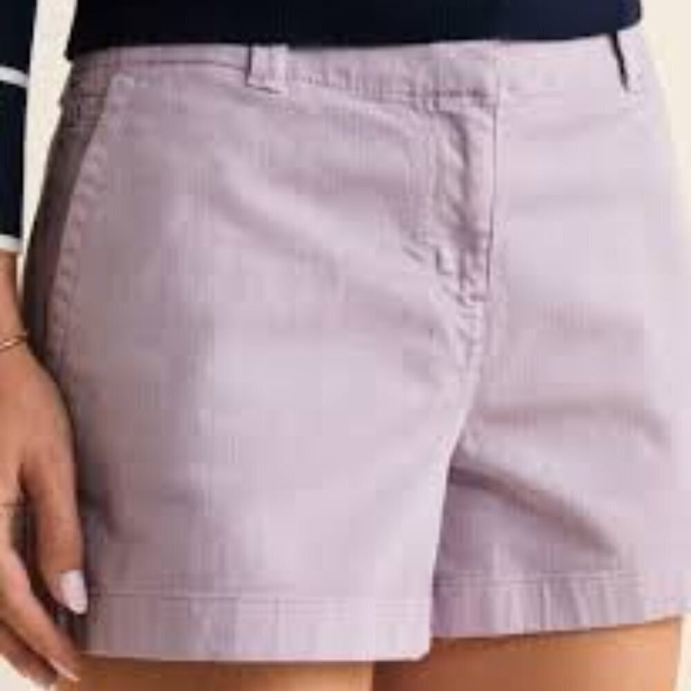 💜 Preppy Chino GAP Sz 14 3.5” THE CUTEST Lavender “City Short”Y2K Shorts Purple